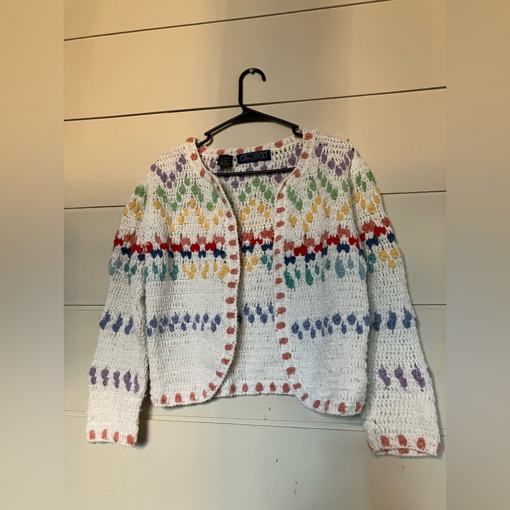 20Ans Knits by Mariea Kim cardigan. Medium